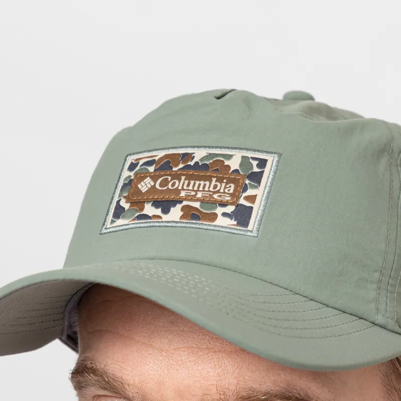 Columbia PFG Lost Waters Snap Back Cypress Fossil Duck Camo Patch-3