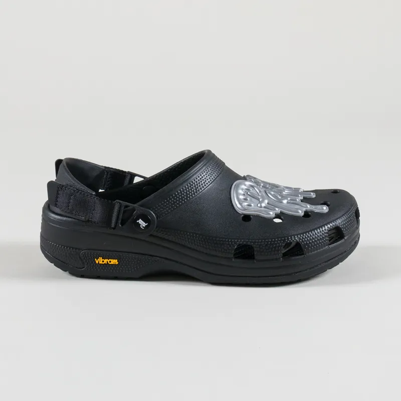 Patta x Crocs Classic EXP Clogs Black-2