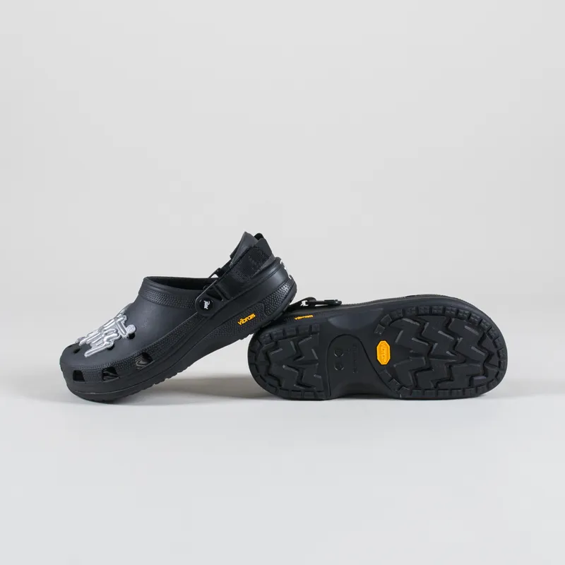 Patta x Crocs Classic EXP Clogs Black-3