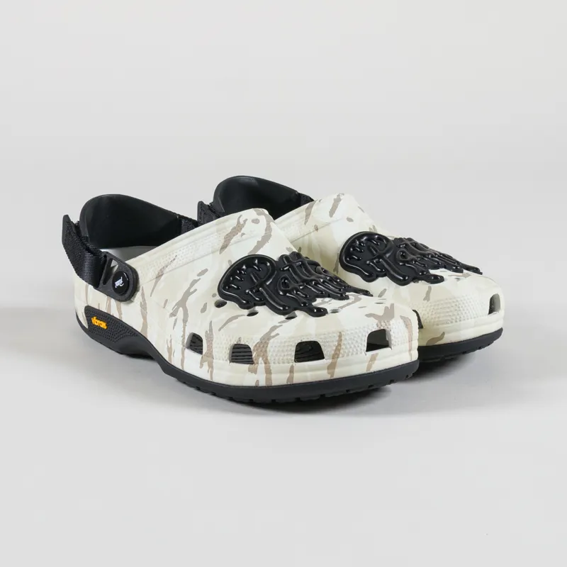 Patta x Crocs Classic EXP Clogs White