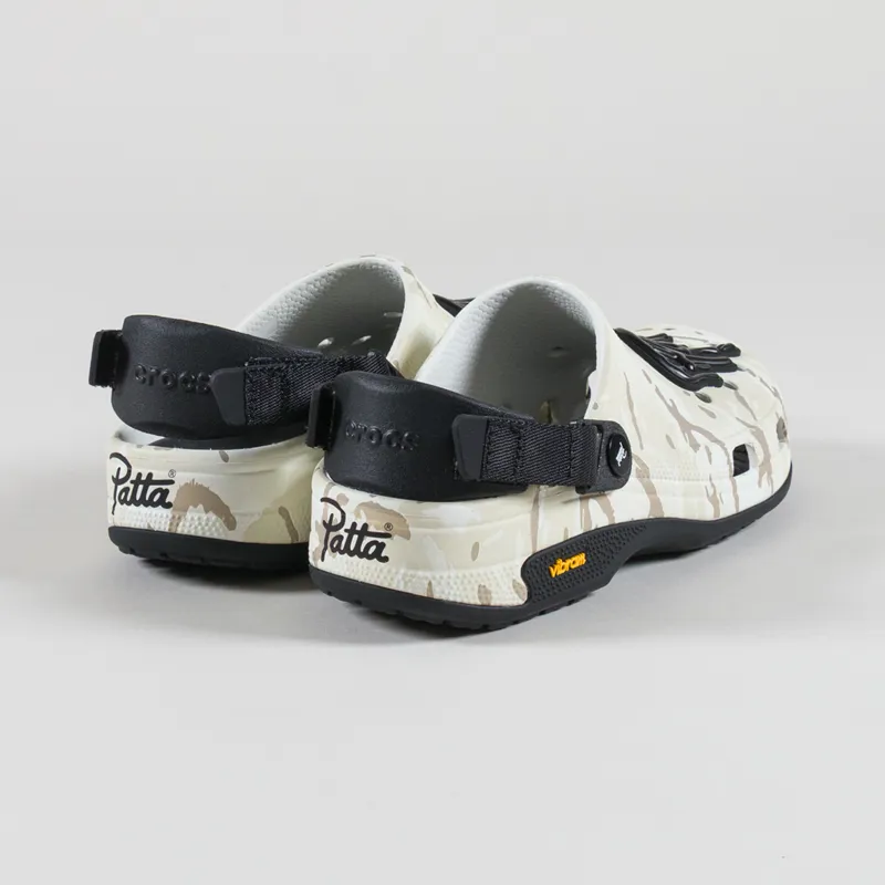 Patta x Crocs Classic EXP Clogs White-1