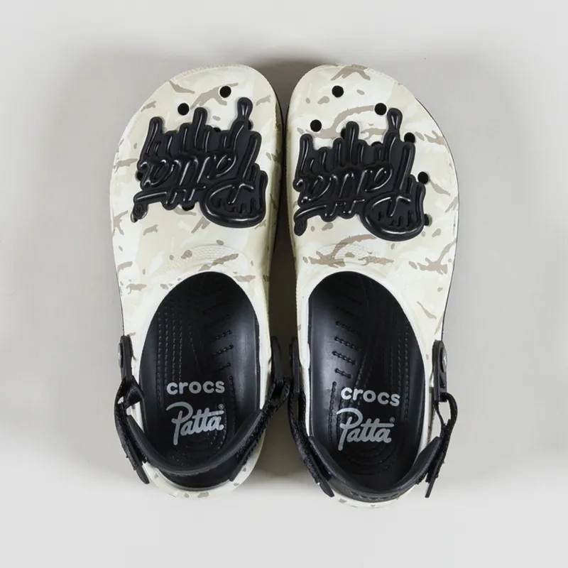 Patta x Crocs Classic EXP Clogs White-6