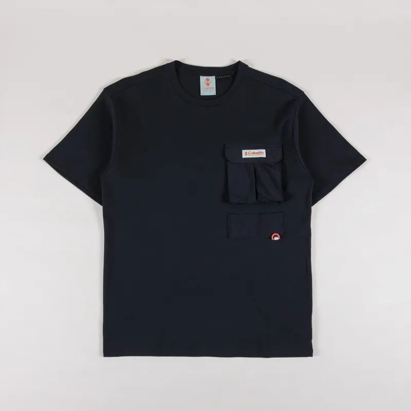 Columbia Cove Beach Pocket T Shirt Black