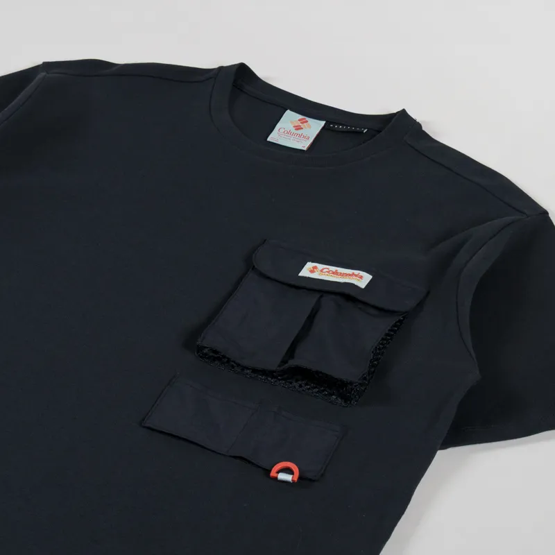 Columbia Cove Beach Pocket T Shirt Black-2