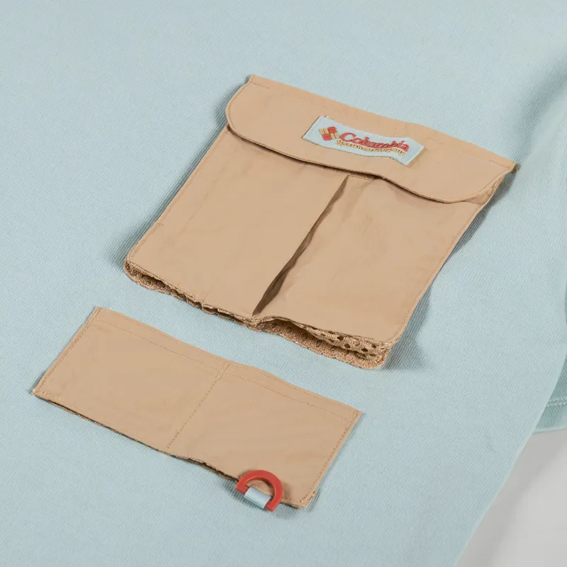 Columbia Cove Beach Pocket T Shirt Cool Green-4