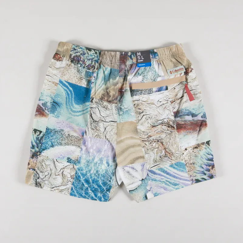 Columbia Cove Beach Printed Shorts Cool Green Coast-1