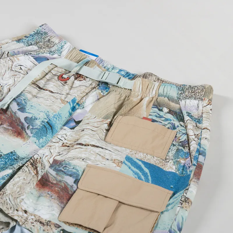 Columbia Cove Beach Printed Shorts Cool Green Coast-2