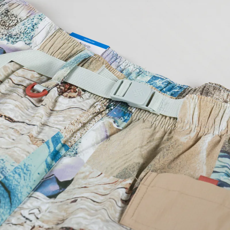 Columbia Cove Beach Printed Shorts Cool Green Coast-4