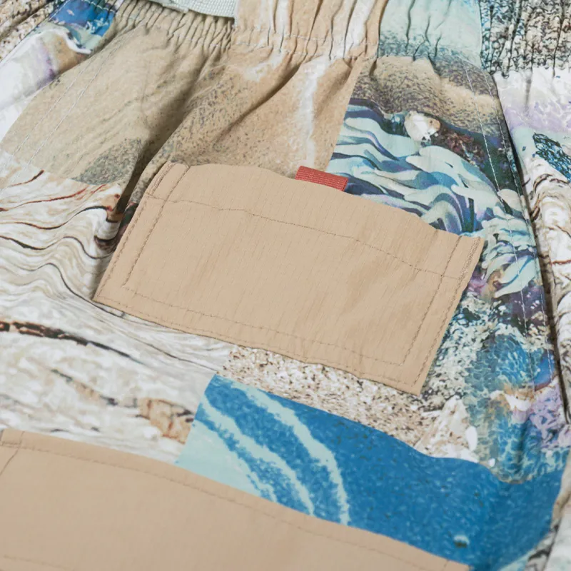 Columbia Cove Beach Printed Shorts Cool Green Coast-6