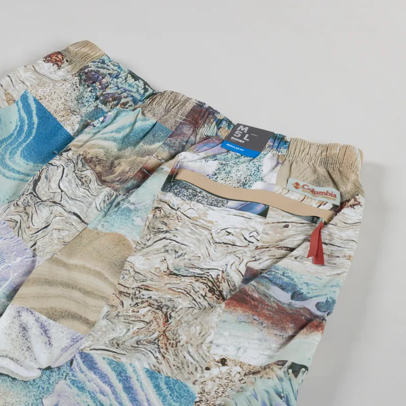 Columbia Cove Beach Printed Shorts Cool Green Coast-3