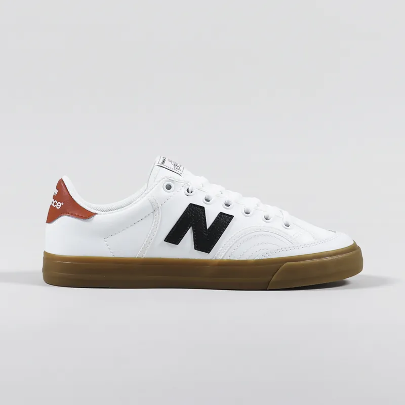 New Balance Numeric 212 Shoes White Black-4