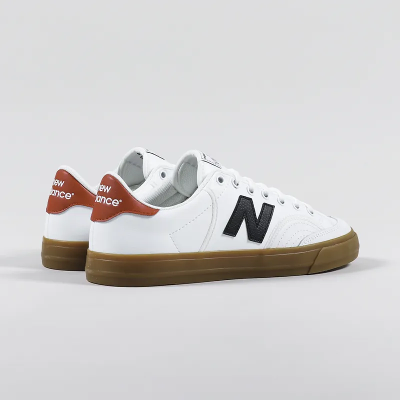 New Balance Numeric 212 Shoes White Black-3