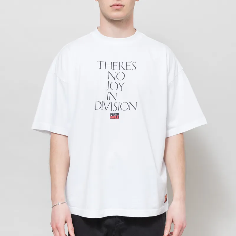Earth People Joy Division T Shirt White