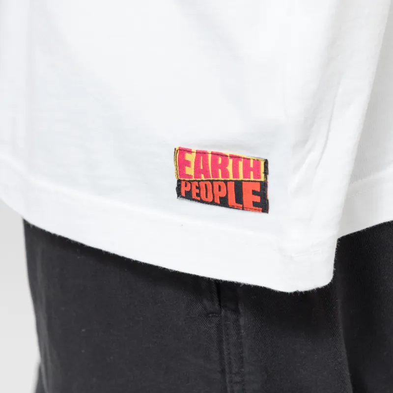 Earth People Damo T Shirt White-4
