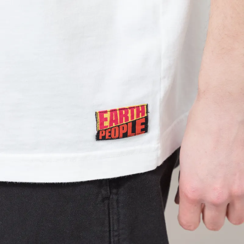 Earth People Holger T Shirt White-4