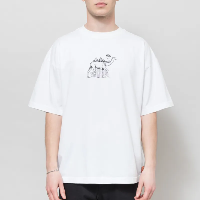 Earth People Liebezeit T Shirt White-1