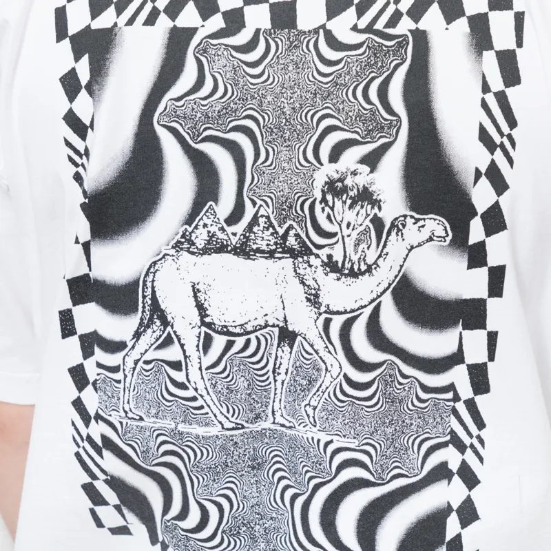 Earth People Liebezeit T Shirt White-2