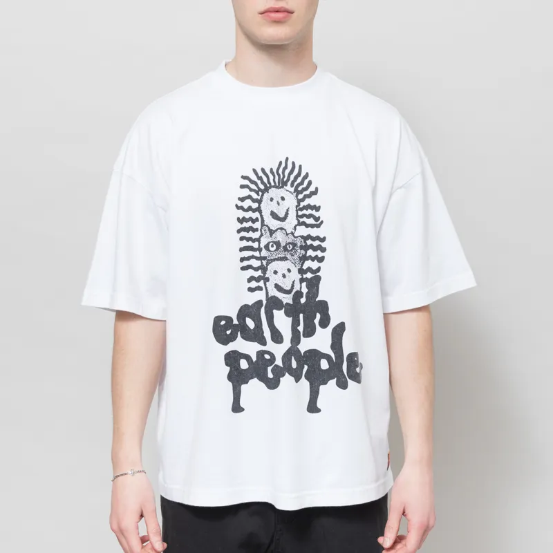 Earth People Schmidt T Shirt White