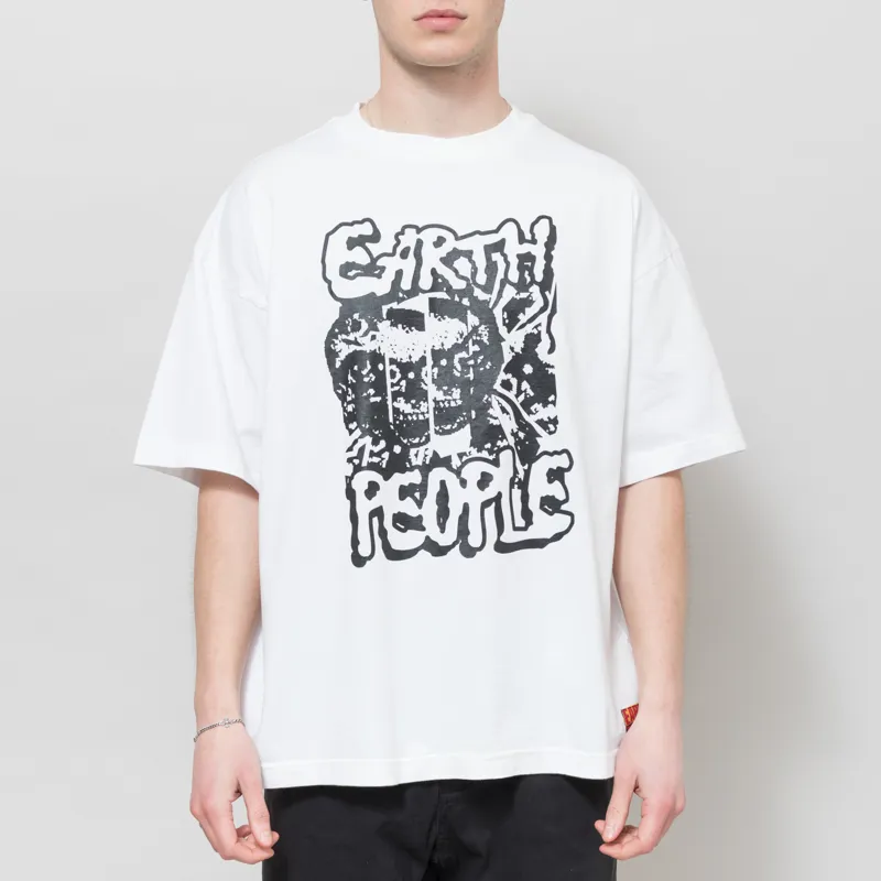 Earth People Mooney T Shirt White