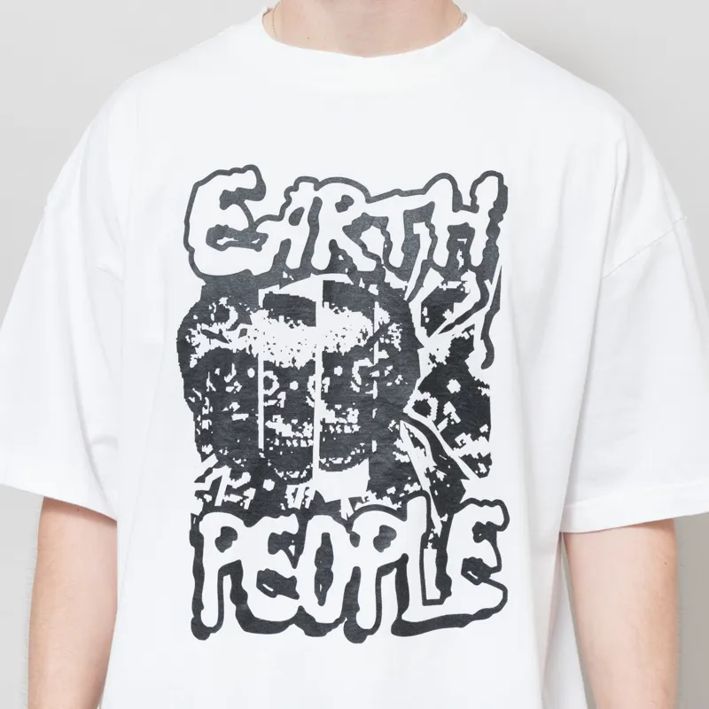 Earth People Mooney T Shirt White-3