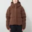 Columbia Womens Amaze Puff Hooded Down Jacket Tobacco
