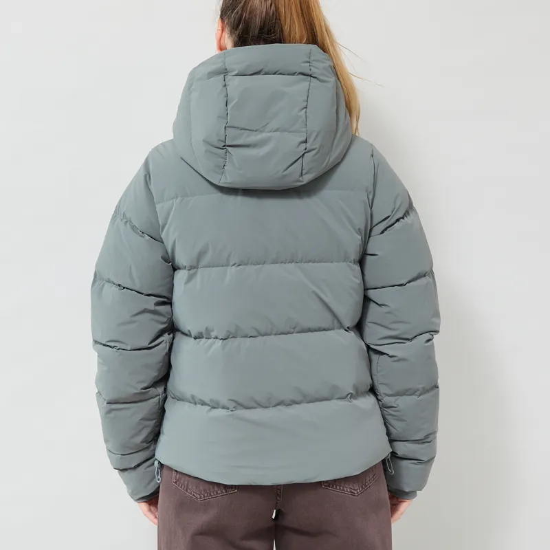 Columbia Womens Amaze Puff Hooded Down Jacket Sedona Sage-2