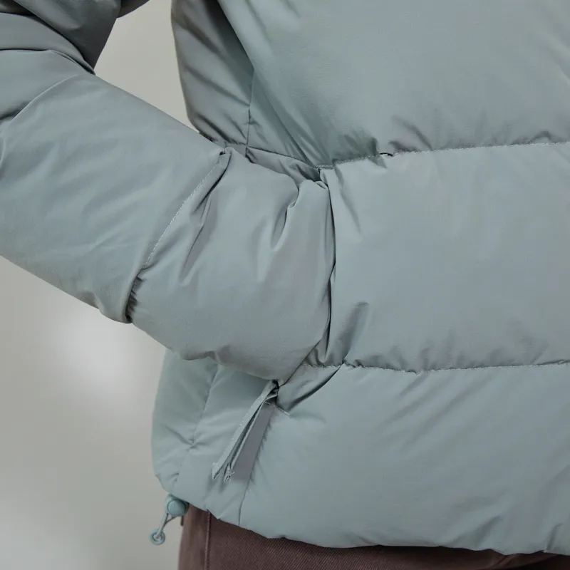 Columbia Womens Amaze Puff Hooded Down Jacket Sedona Sage-7