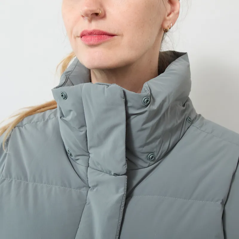 Columbia Womens Amaze Puff Hooded Down Jacket Sedona Sage-3