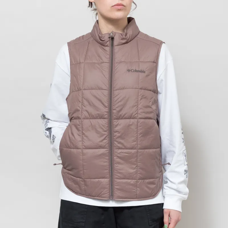Columbia Womens Sienna Hill Quilted Vest Iron-1