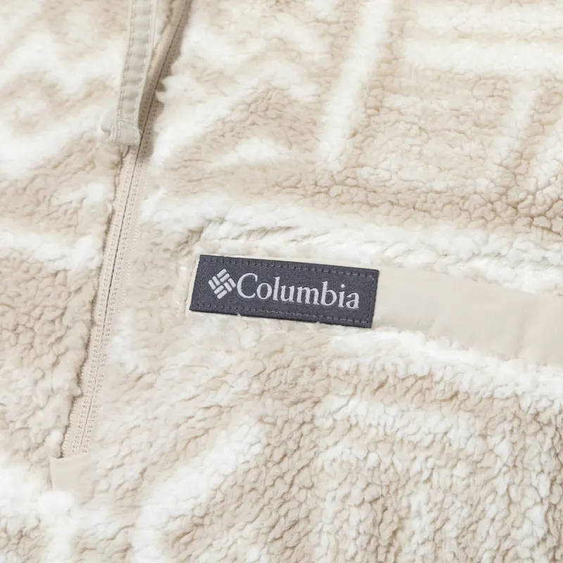 Columbia Rugged Ridge Sherpa Half Zip Fleece Dark Stone Deschutes Days-6