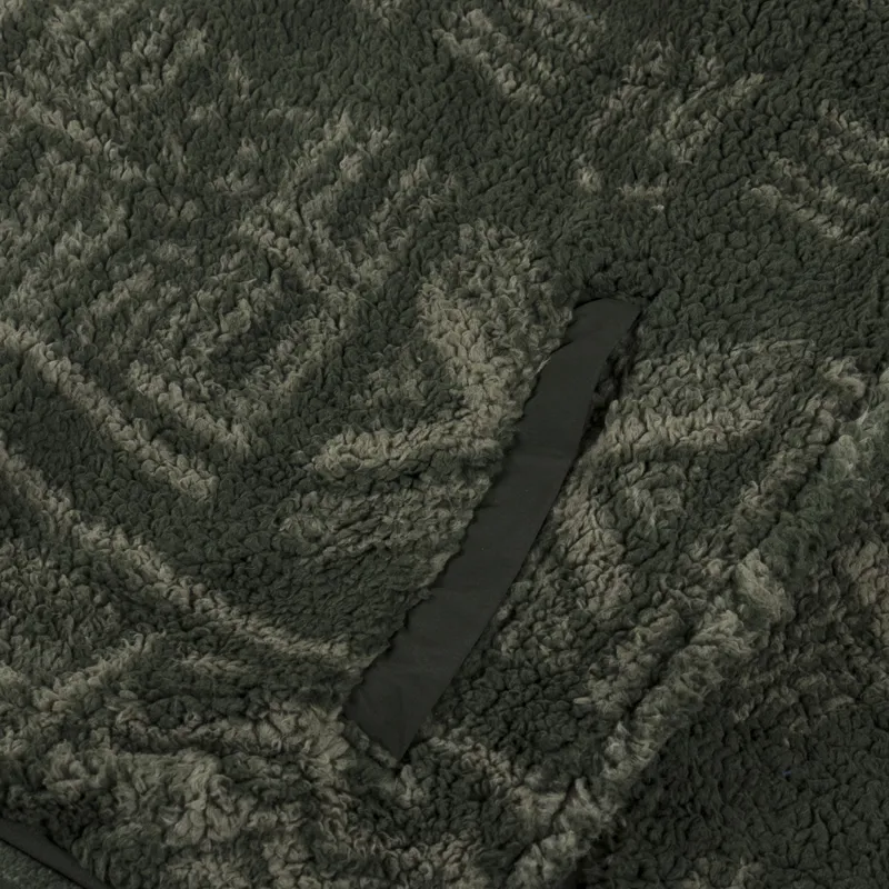 Columbia Rugged Ridge Sherpa Half Zip Fleece Greenscape Deschutes Days-6