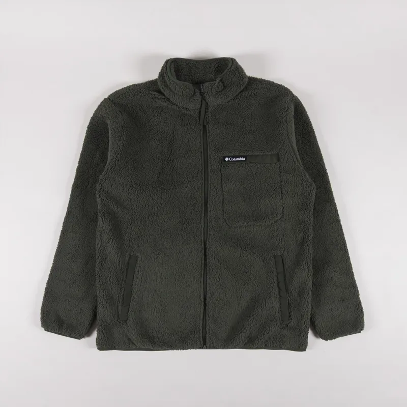 Columbia Rugged Ridge Sherpa Full Zip Fleece Greenscape