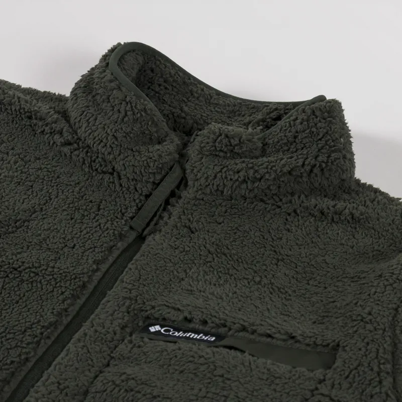 Columbia Rugged Ridge Sherpa Full Zip Fleece Greenscape-4