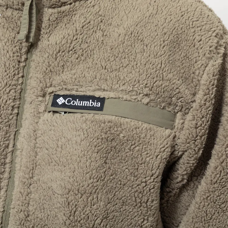 Columbia Rugged Ridge Sherpa Full Zip Fleece Stone Green-5