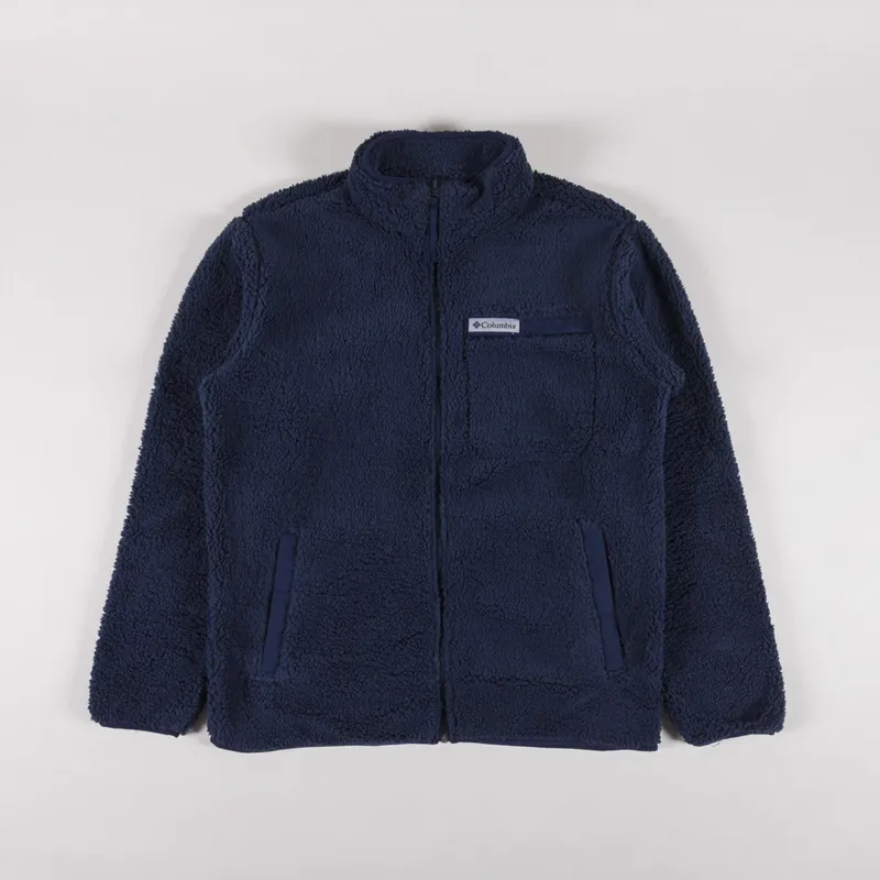 Columbia Rugged Ridge Sherpa Full Zip Fleece Collegiate Navy
