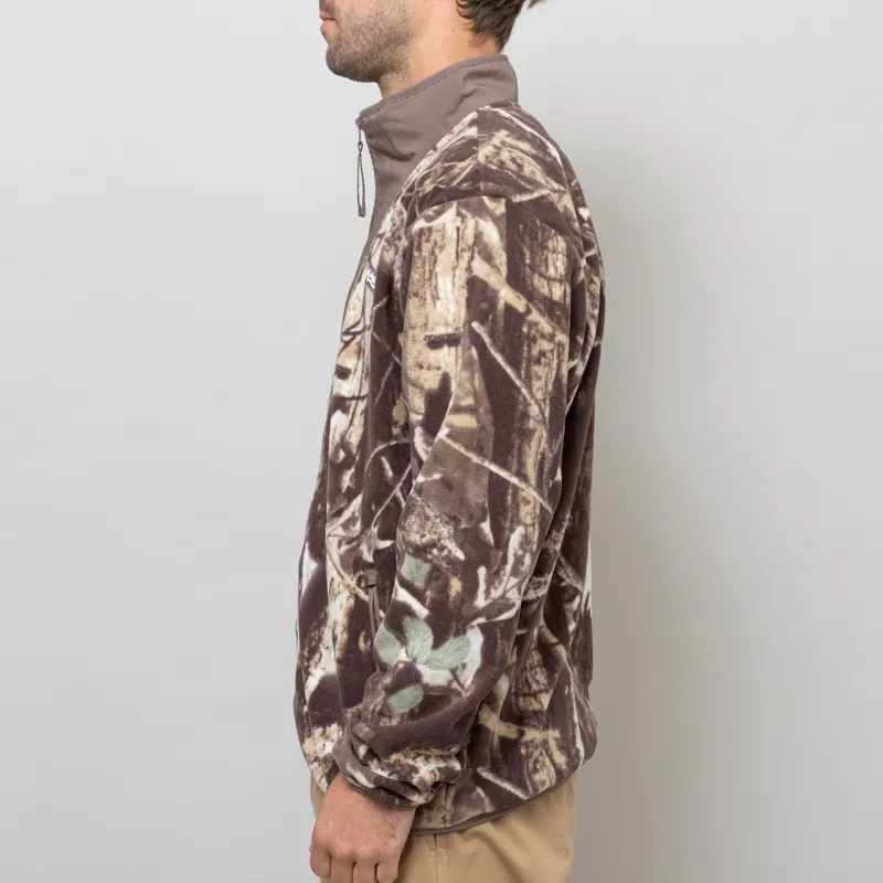 Columbia Sequoia Grove Printed Full Zip Fleece Iron Timberwolf-2