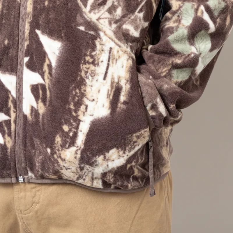 Columbia Sequoia Grove Printed Full Zip Fleece Iron Timberwolf-7