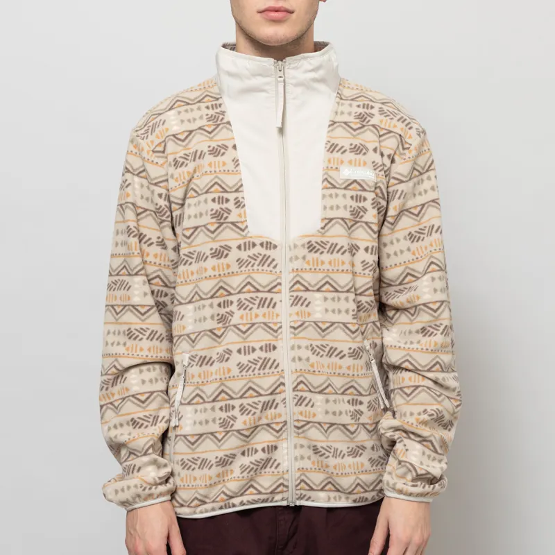 Columbia Sequoia Grove Printed Full Zip Fleece Dark Stone Horizons