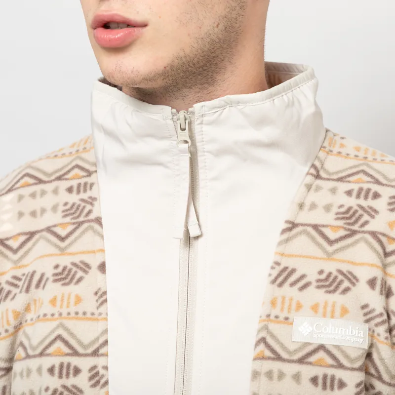 Columbia Sequoia Grove Printed Full Zip Fleece Dark Stone Horizons-5