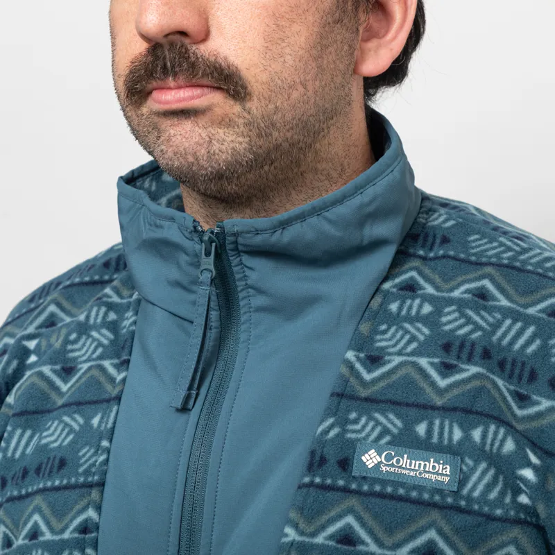 Columbia Sequoia Grove Printed Full Zip Fleece Everblue Horizons-5