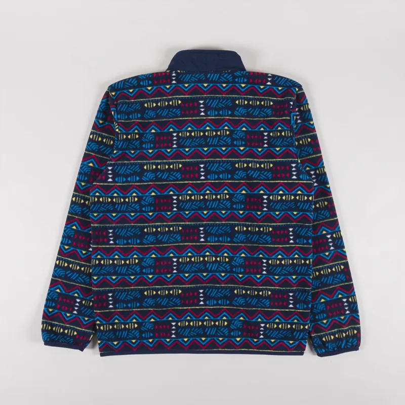 Columbia Sequoia Grove Printed Full Zip Fleece Collegiate Navy-1