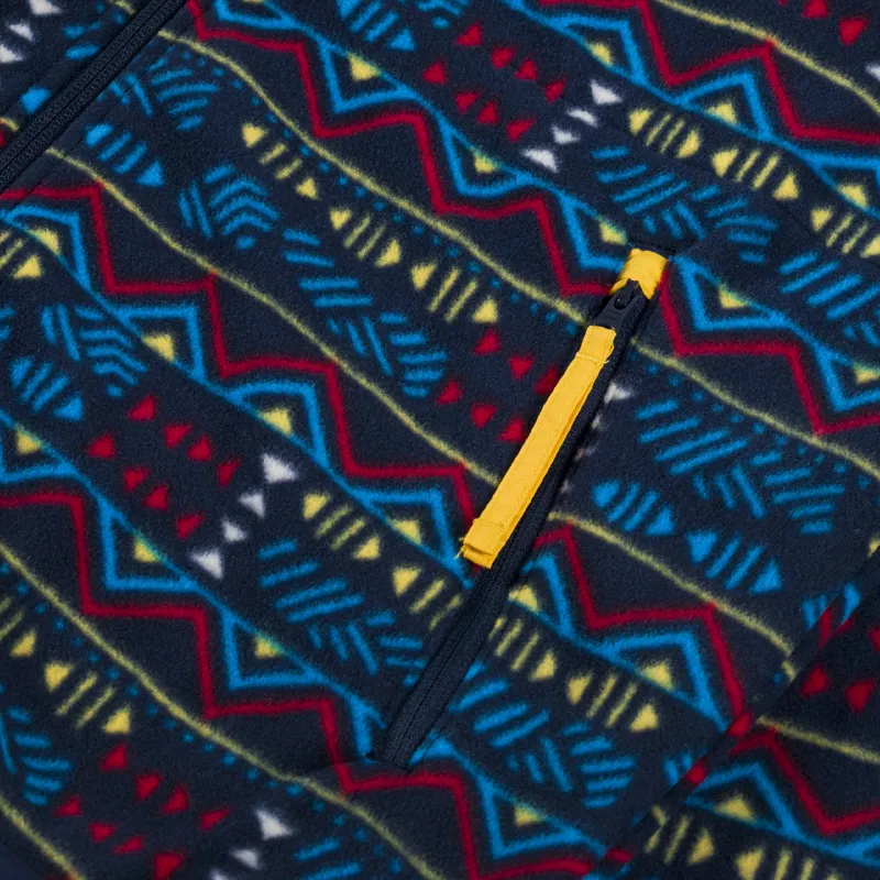 Columbia Sequoia Grove Printed Full Zip Fleece Collegiate Navy-6