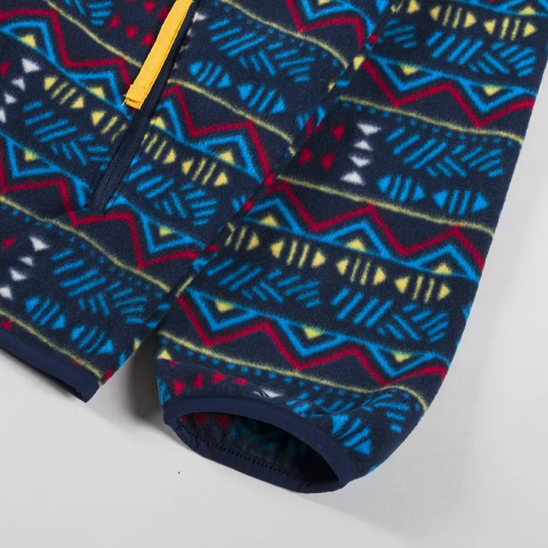 Columbia Sequoia Grove Printed Full Zip Fleece Collegiate Navy-7