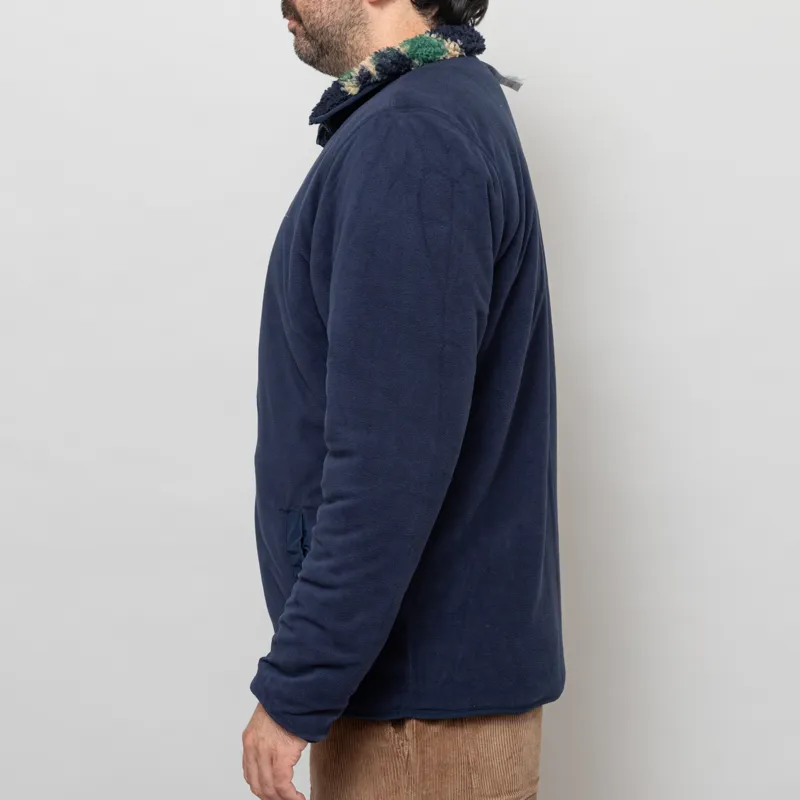 Columbia Winter Pass Reversible Sherpa Fleece Jacket Collegiate Navy-12