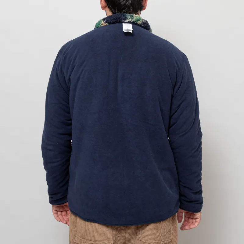 Columbia Winter Pass Reversible Sherpa Fleece Jacket Collegiate Navy-13