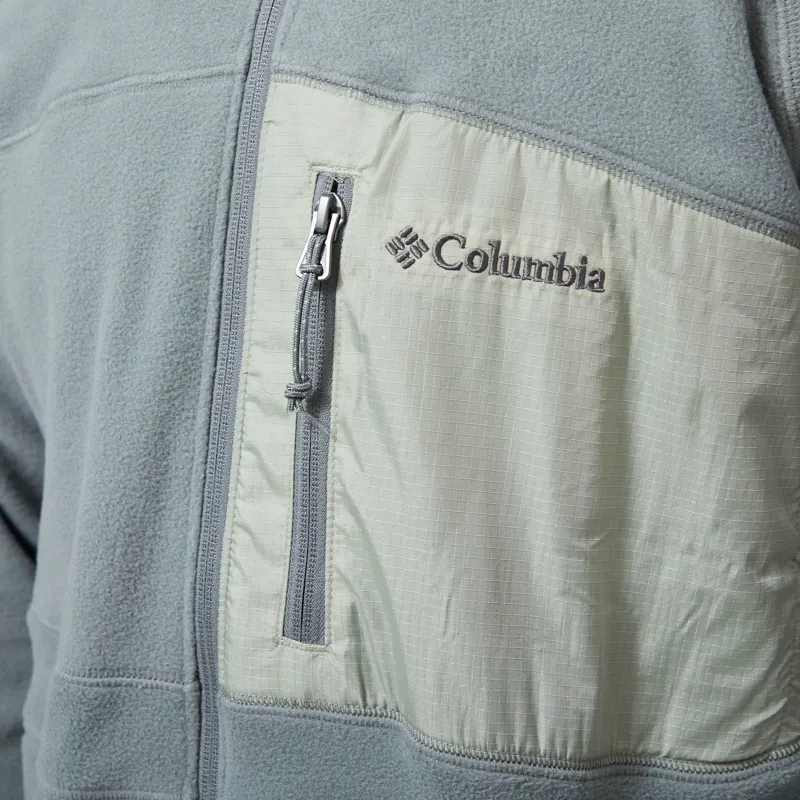Columbia Fast Trek Overlay Full Zip Fleece Sedona Sage Safari-5