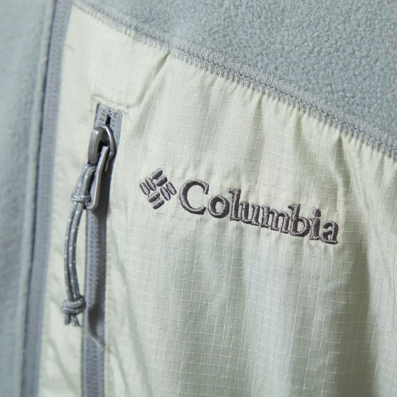 Columbia Fast Trek Overlay Full Zip Fleece Sedona Sage Safari-6