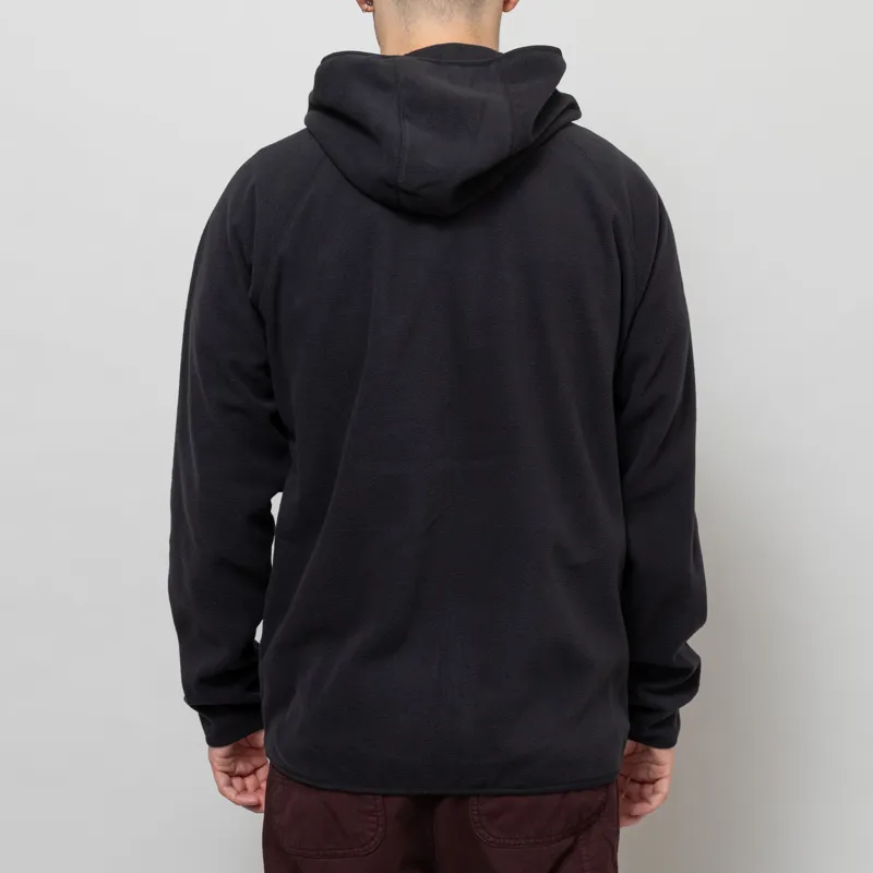 Columbia Fast Trek Overlay Hooded Fleece Jacket Black-3