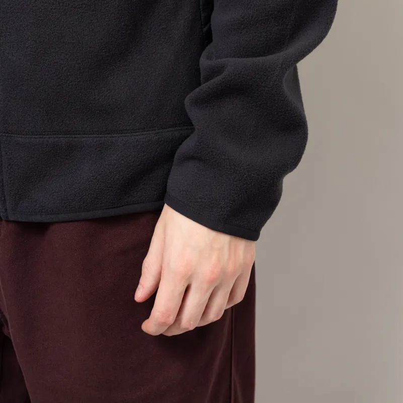 Columbia Fast Trek Overlay Hooded Fleece Jacket Black-9