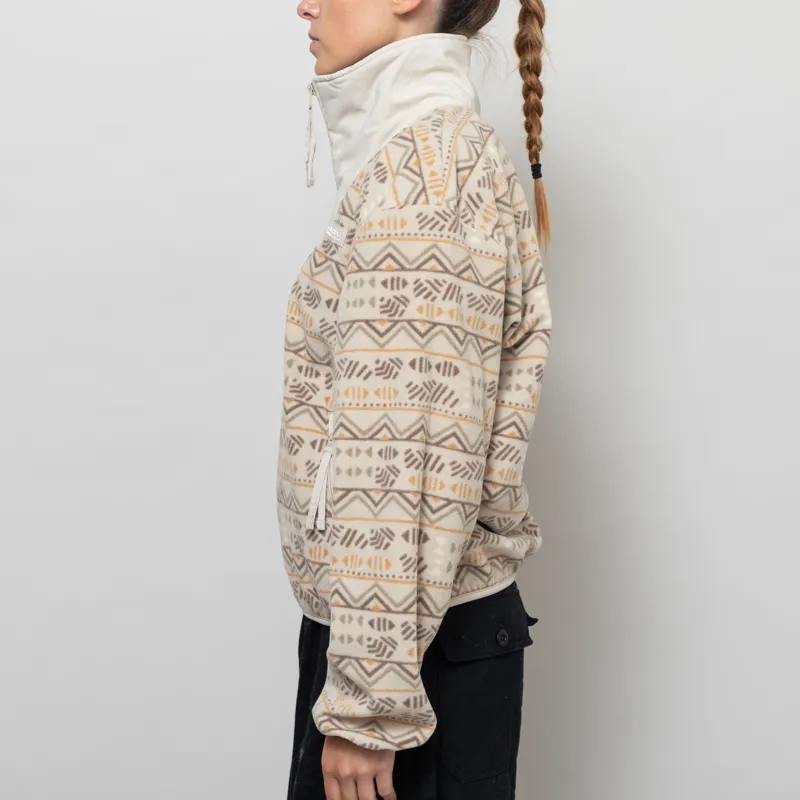 Columbia Womens Sequoia Grove Printed Half Zip Fleece Dark Stone Horizons-3